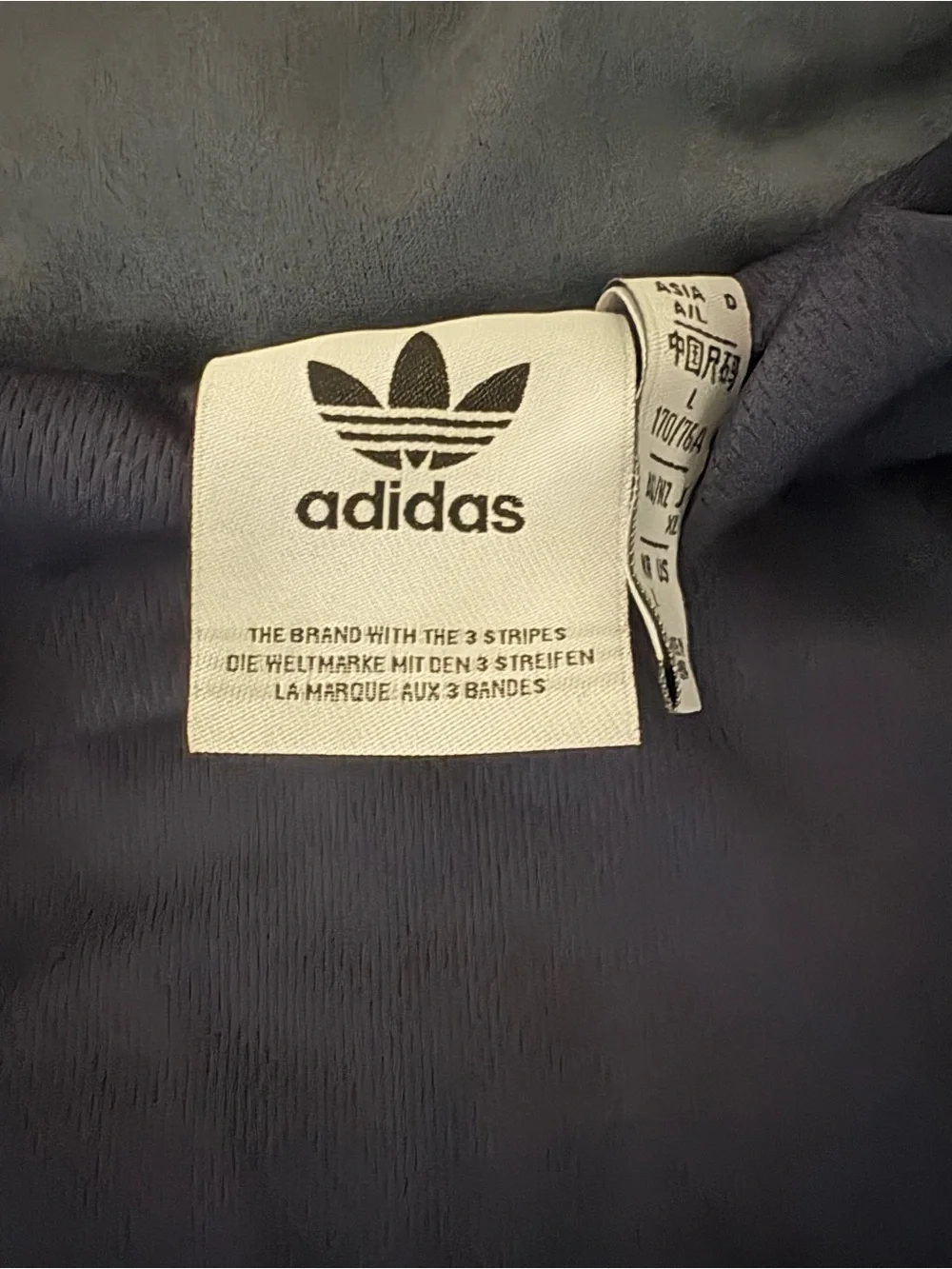 Adidas Chinese New Year Jacket Blue Size Large Brand New With Tag